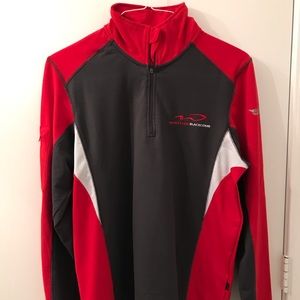 Whistler Blackomb Ski Resort half zip athletic top